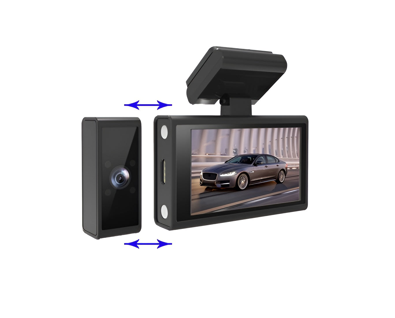 Aurora GO Triple Lens Dash Cam